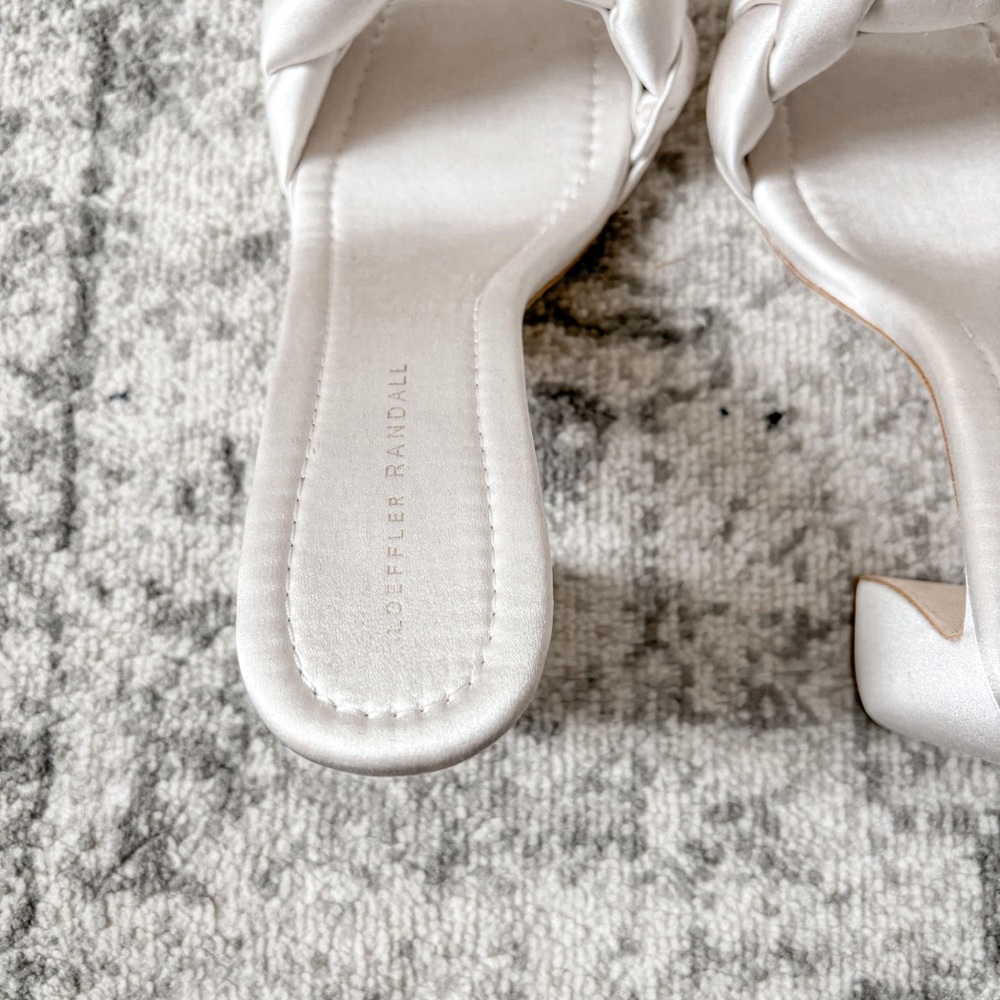 Loeffler Randall Silver Braided Heels - Picture 5 of 14